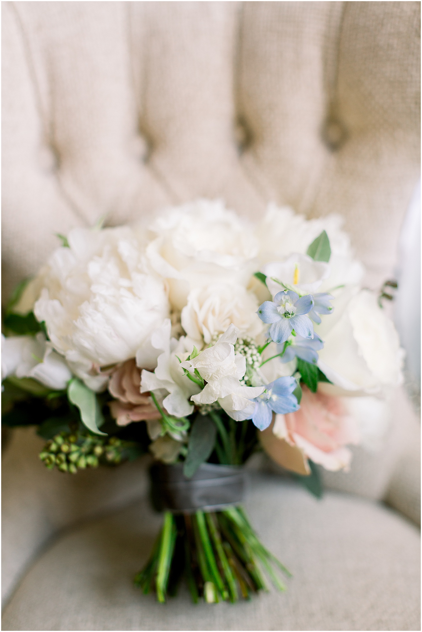 Wild Green Yonder Wedding Bouquet, Mandarin Oriental Hotel Bridal Suite, Romantic Spring Wedding at Dumbarton House Gardens, Sarah Bradshaw Photography