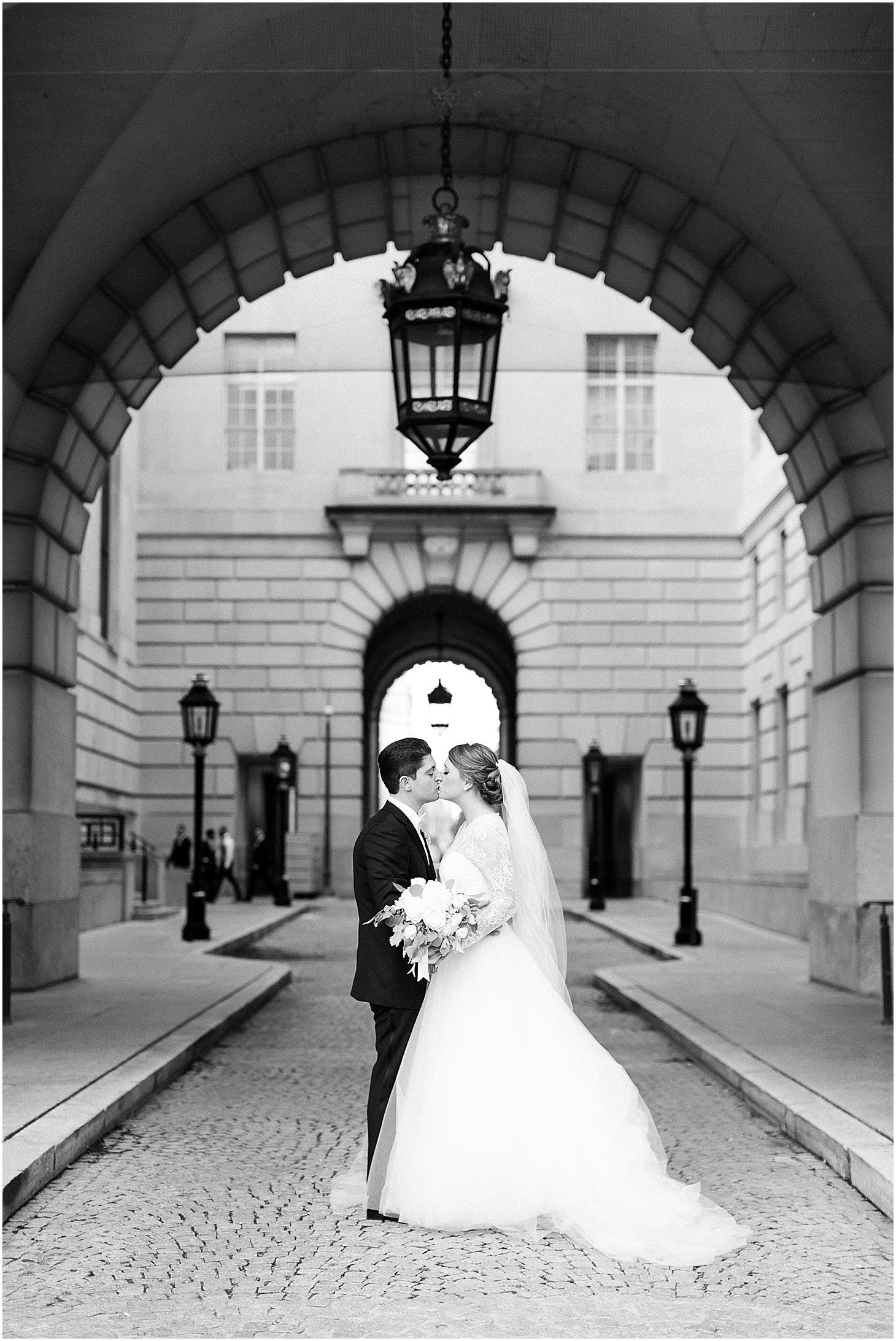 Wedding Portraits at Andrew Mellon Auditorium, Sarah Bradshaw Photography, DC Wedding Photographer