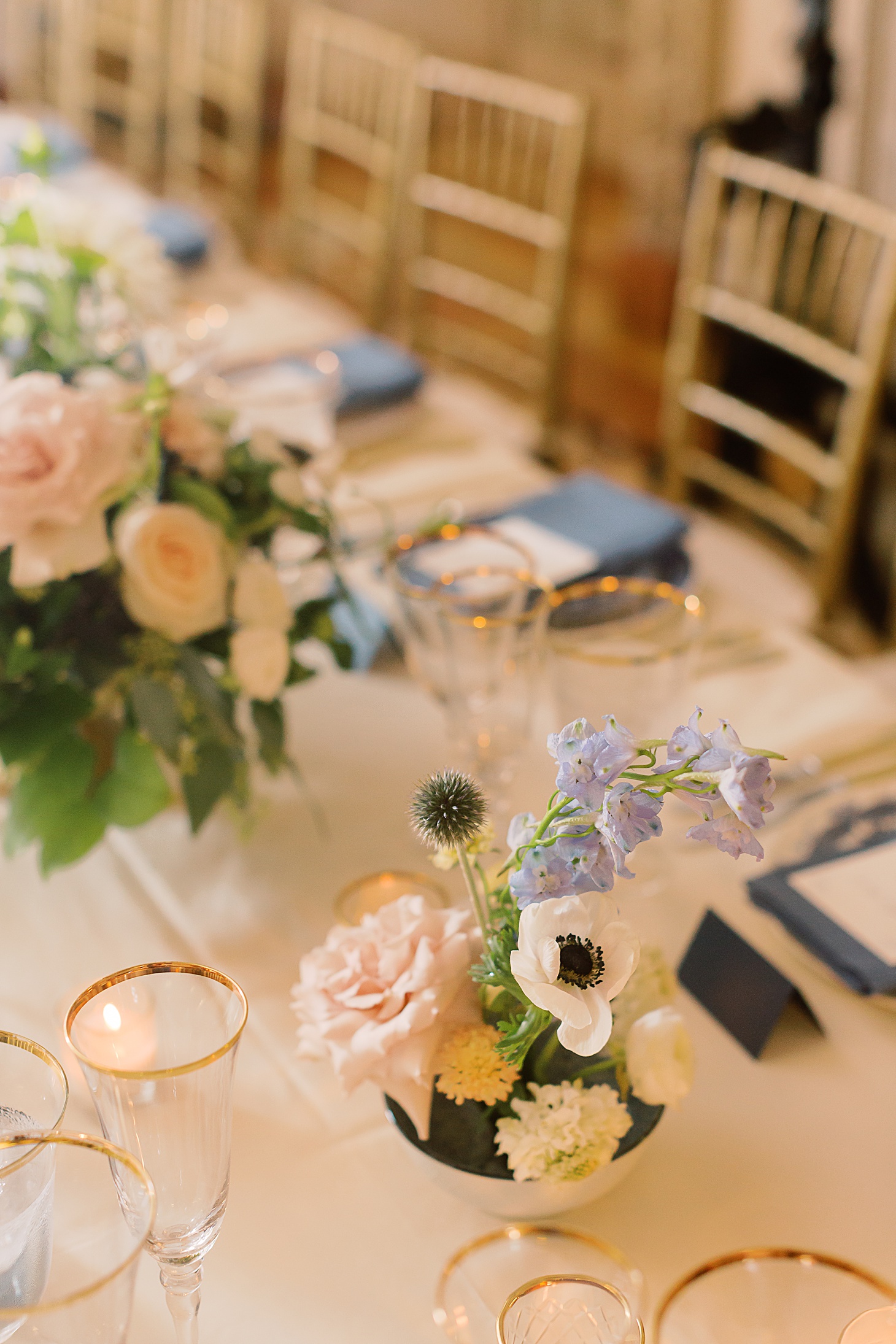 Ikebana floral arrangement at Anderson House Wedding by Sarah Bradshaw