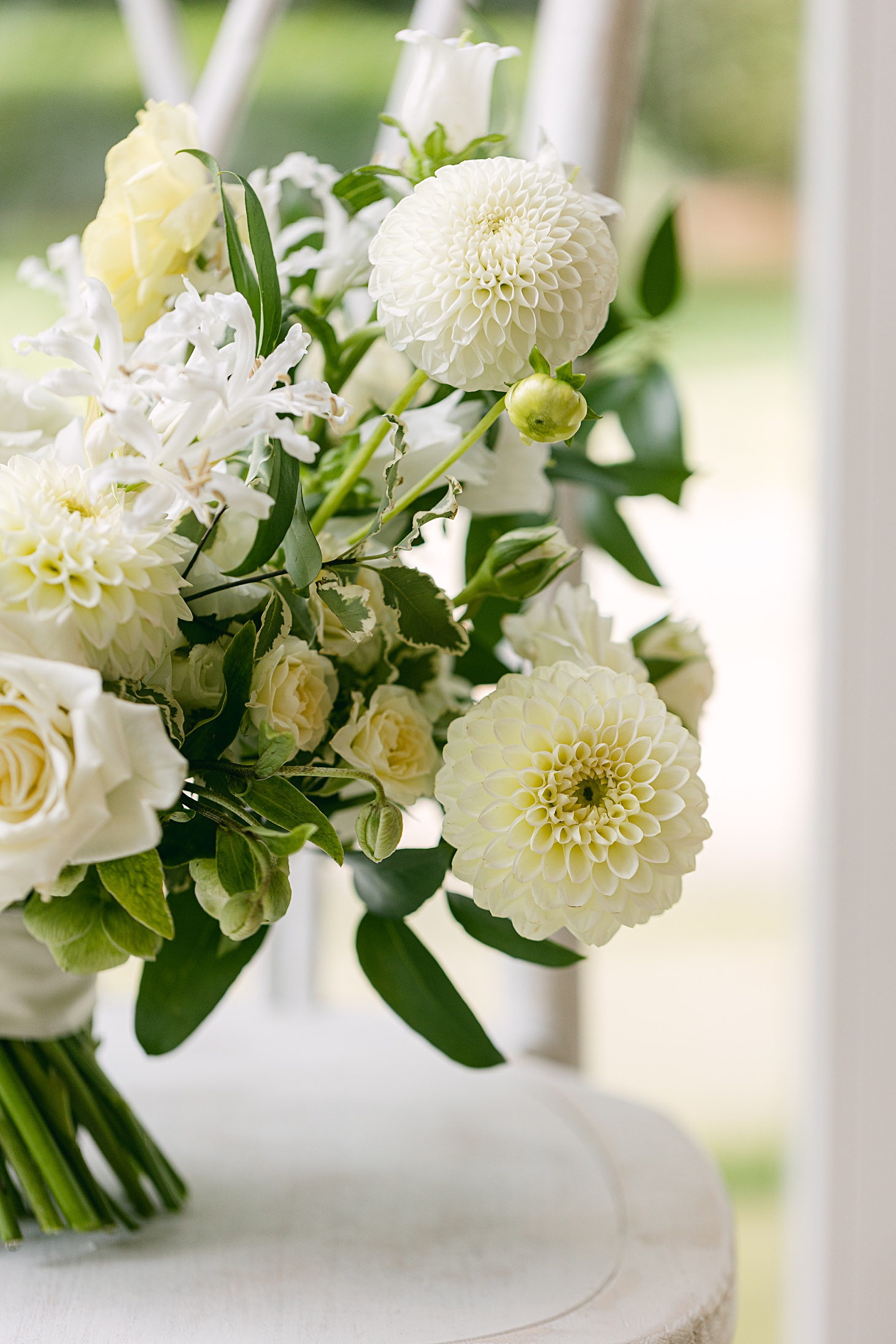 perfect ranunculus bouquet by Kate Asire at Old Edwards Inn wedding by Sarah Bradshaw Photography