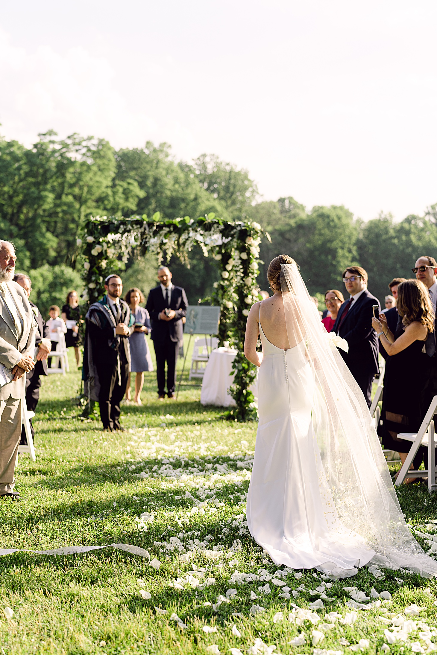 Ceremony  | Modern Music-Inspired Jewish Wedding at Private Estate by Sarah Bradshaw