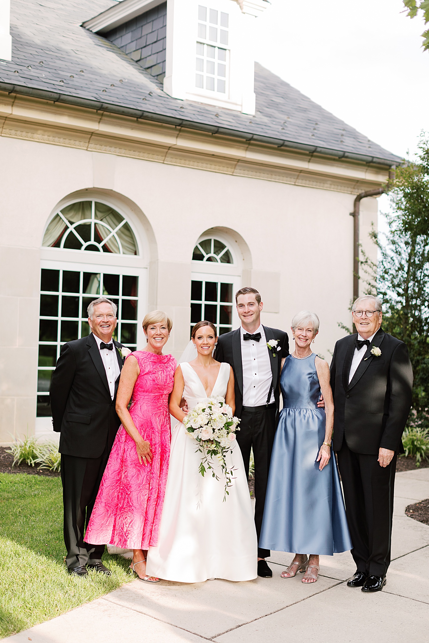 Family portraits  | Traditional Family Wedding at Belle Haven Country Club in Alexandria by Sarah Bradshaw