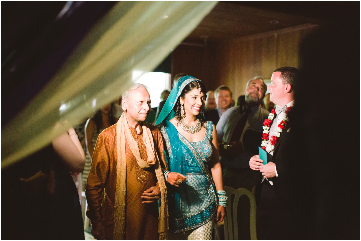 Black Tie Indian Fusion Wedding at Oatlands Plantation by Sarah Bradshaw Photography