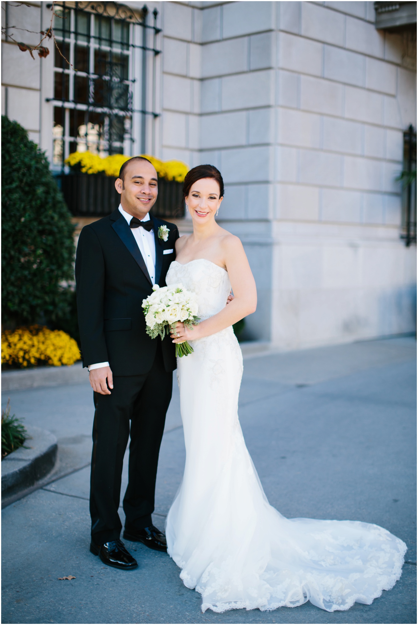Iconic Black Tie Wedding at Hay-Adams Hotel in Washington, DC. Photography by Sarah Bradshaw Photography.