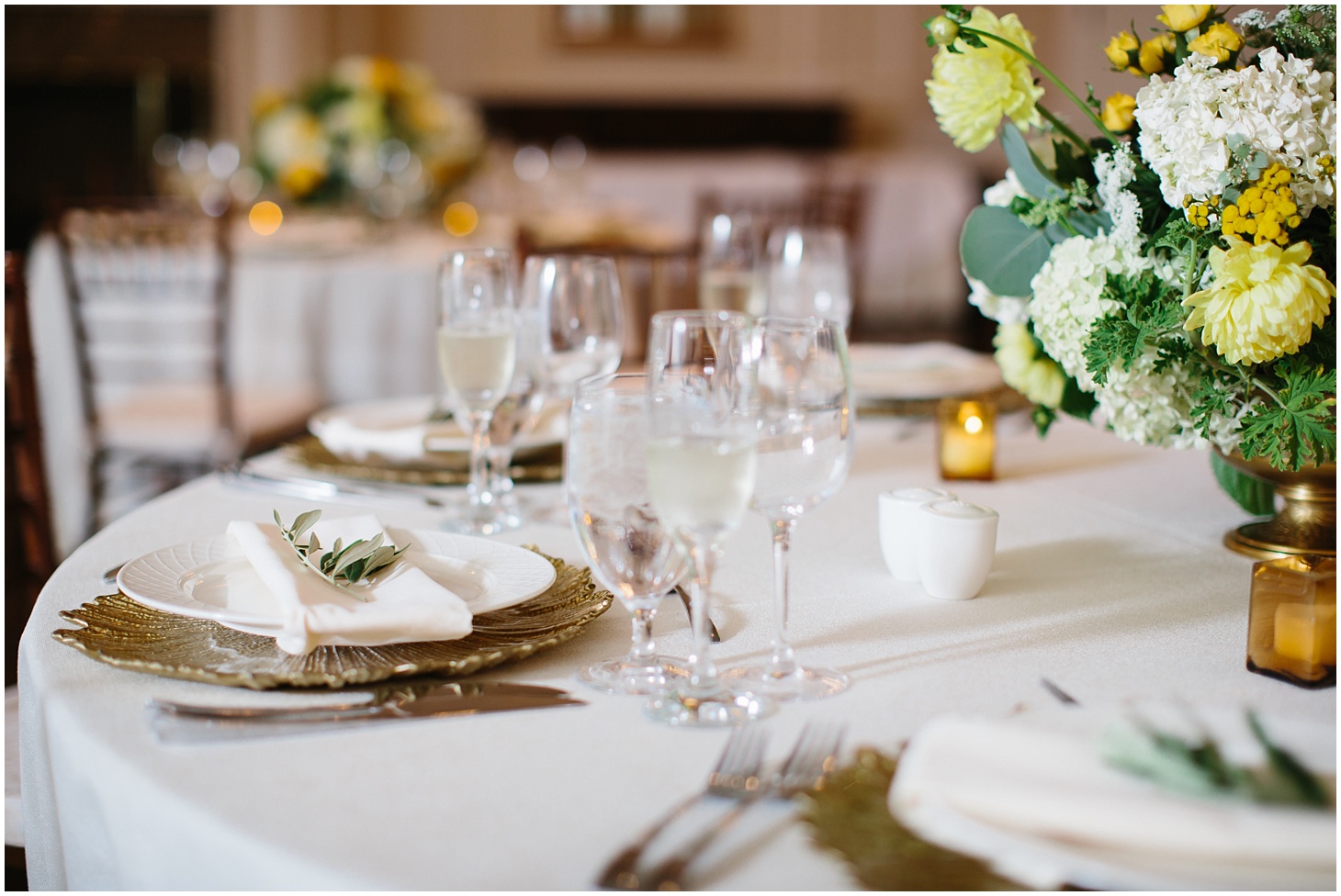 Elegant Golf-Inspired Wedding at Army Navy Country Club by Sarah Bradshaw Photography
