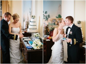 Elegant Navy & White Military Wedding in Georgetown by Sarah Bradshaw Photography