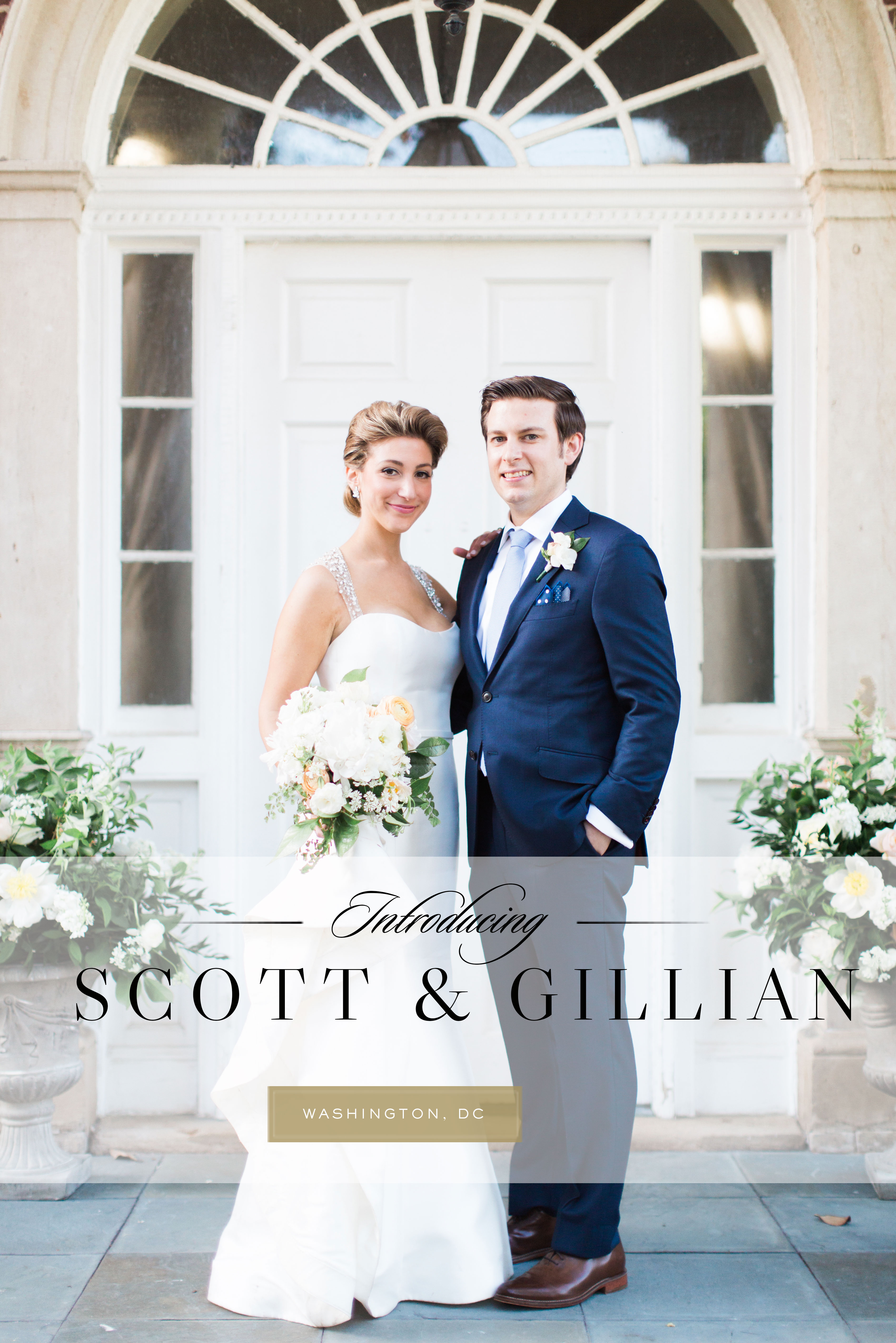 Lush Garden Wedding at the Dumbarton House in Georgetown by Sarah Bradshaw Photography