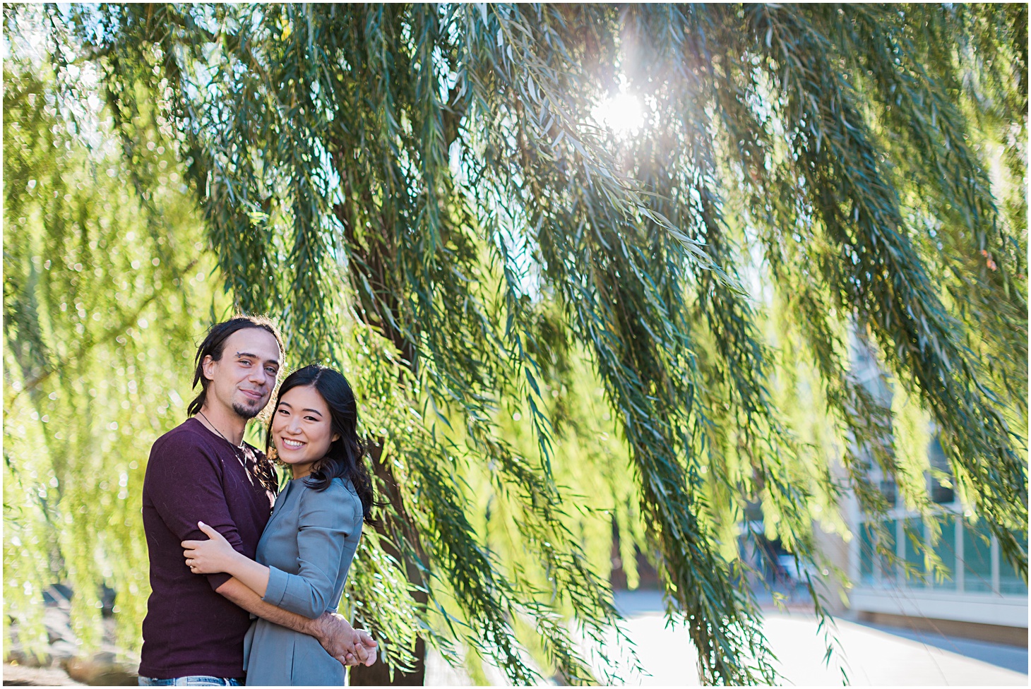 Fall in Boston Sunset Engagement Session by Sarah Bradshaw Photography, MIT Engagement, Boston Engagement, Cambridge Engagement, New England Engagement Photographer