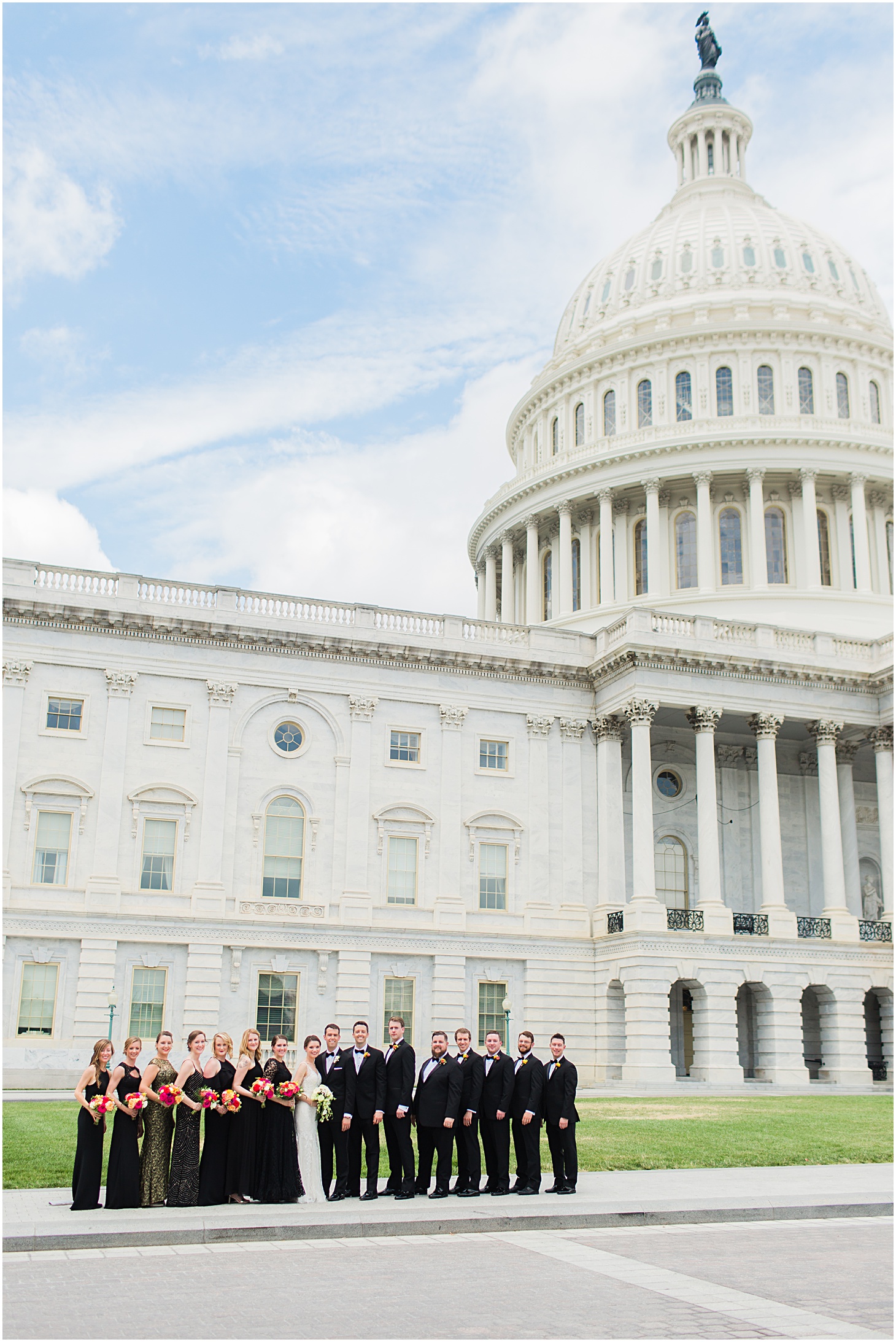 US Capitol Wedding Photos | Top Washington DC wedding photographer Sarah Bradshaw