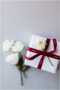 Cartier Wedding Gift | Elegant Fall Wedding at Raspberry Plain Manor | Sarah Bradshaw Photography