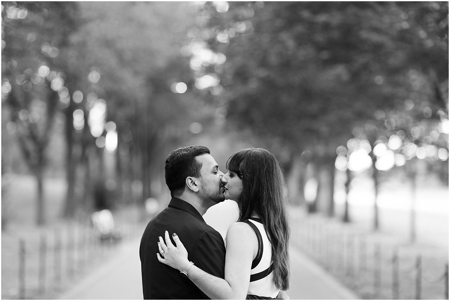 Sunrise Engagement Session on National Mall | Colorful Fall Engagement Session in Georgetown | Sarah Bradshaw Photography