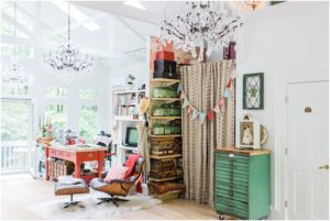 European-Inspired Painter's Studio | Studio Tour | Curated Mid-Century Modern Home in Washington DC | Sarah Bradshaw Photography