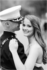 Spring Wedding Portraits on National Mall, Intimate Military Wedding at DC War Memorial, Sarah Bradshaw Photography, DC Wedding Photographer
