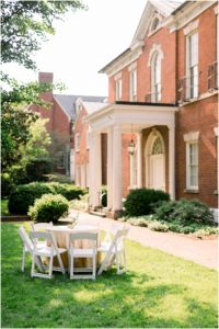 Wedding Reception at Dumbarton House Gardens, Sarah Bradshaw Photography