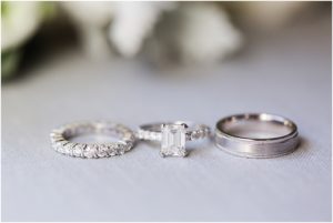 Romantic Candlelight Italian Wedding at Andrew Mellon Auditorium, Ralphie's Jewelry and Joey's Gems Engagement Ring and Wedding Bands, Ceremony at the Shrine of the Most Blessed Sacrament, Sarah Bradshaw Photography