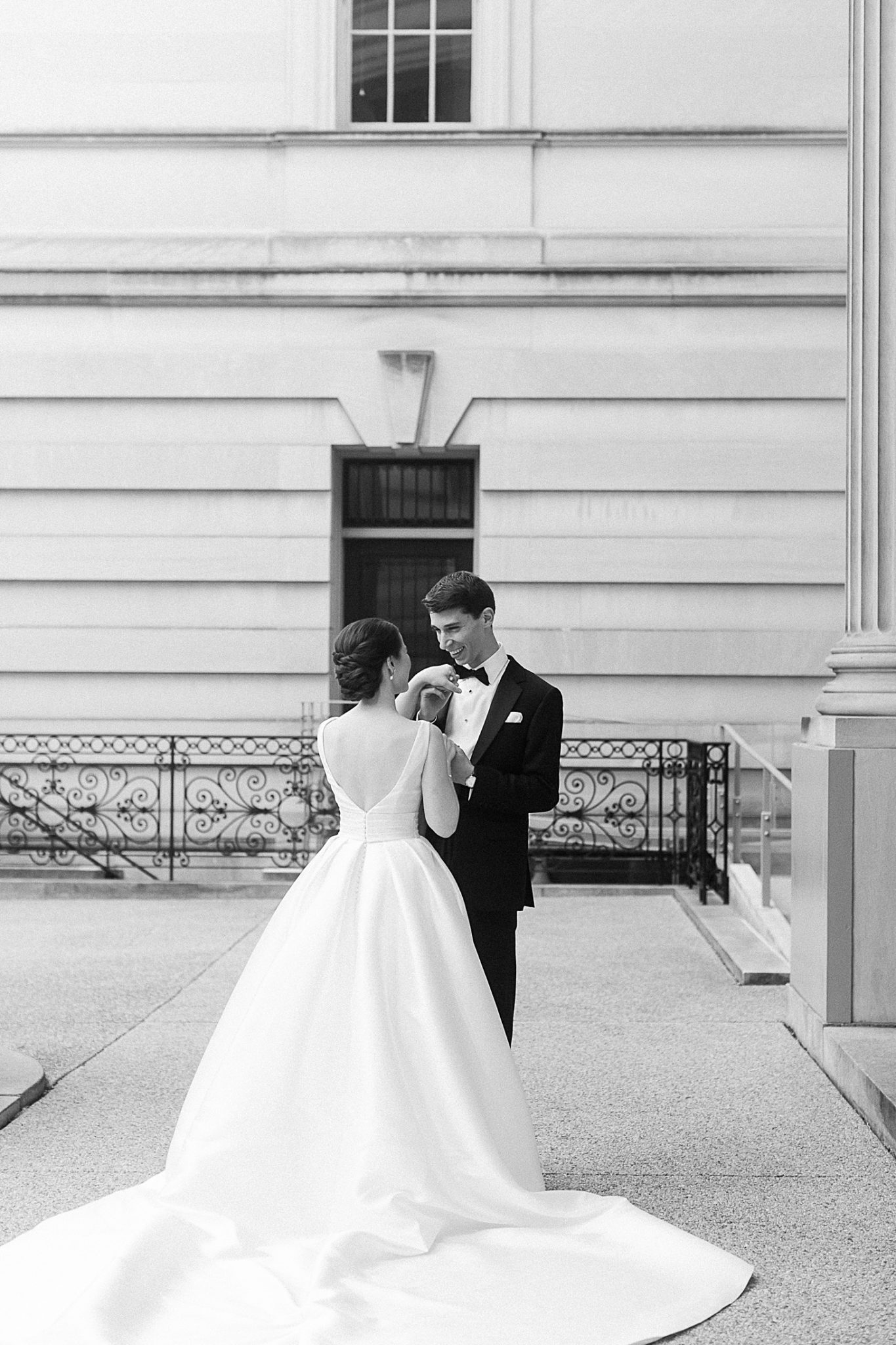 French and Japanese Inspired Wedding at Larz Anderson House