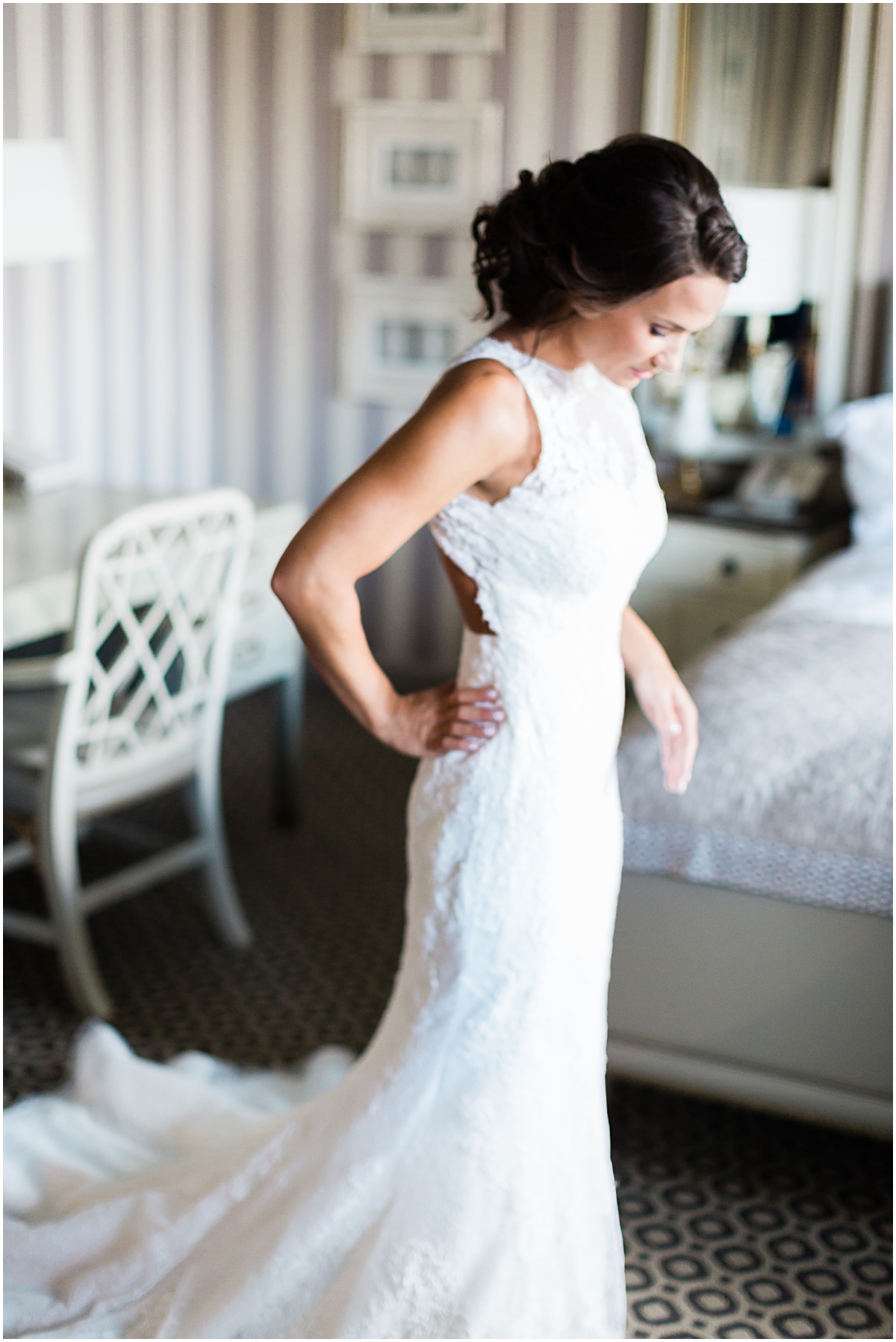 Bride getting ready at The Madison Hotel DC |  | The 10 Best DC Hotels for  Getting Ready on Your Wedding Day